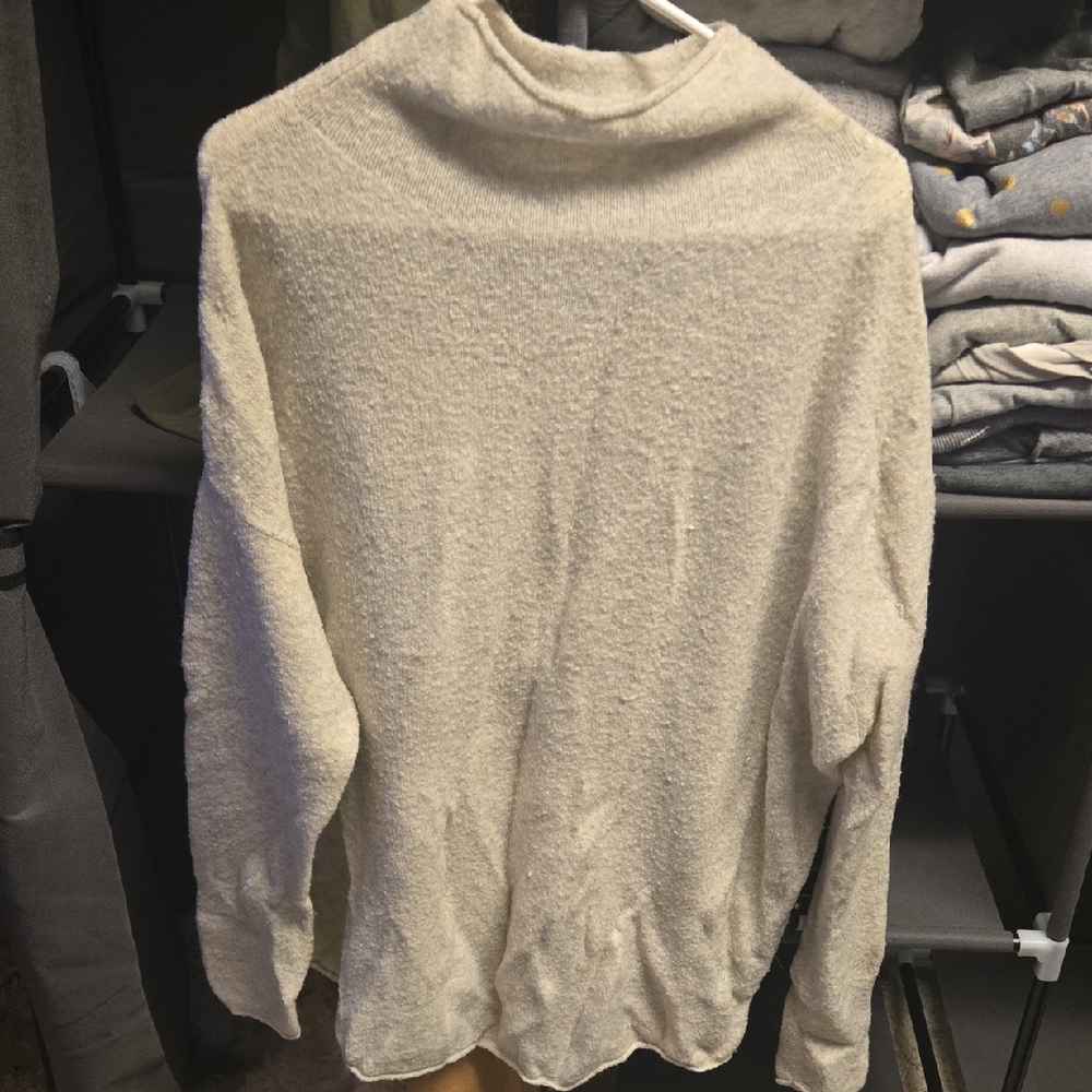 Philosophy Men's Turtleneck Sweater in Cream